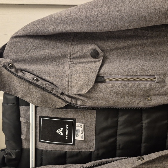 Firefly women's winter coat waterproof  Grey size M Medium - Picture 7 of 10